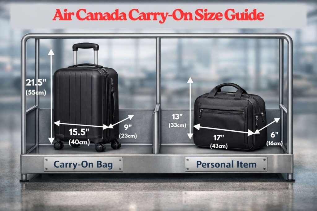 Air Canada Carry-On Size