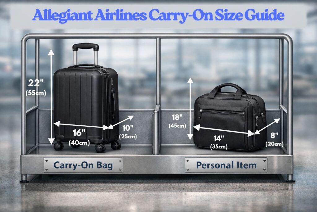 Allegiant Airlines Carry-On Size
