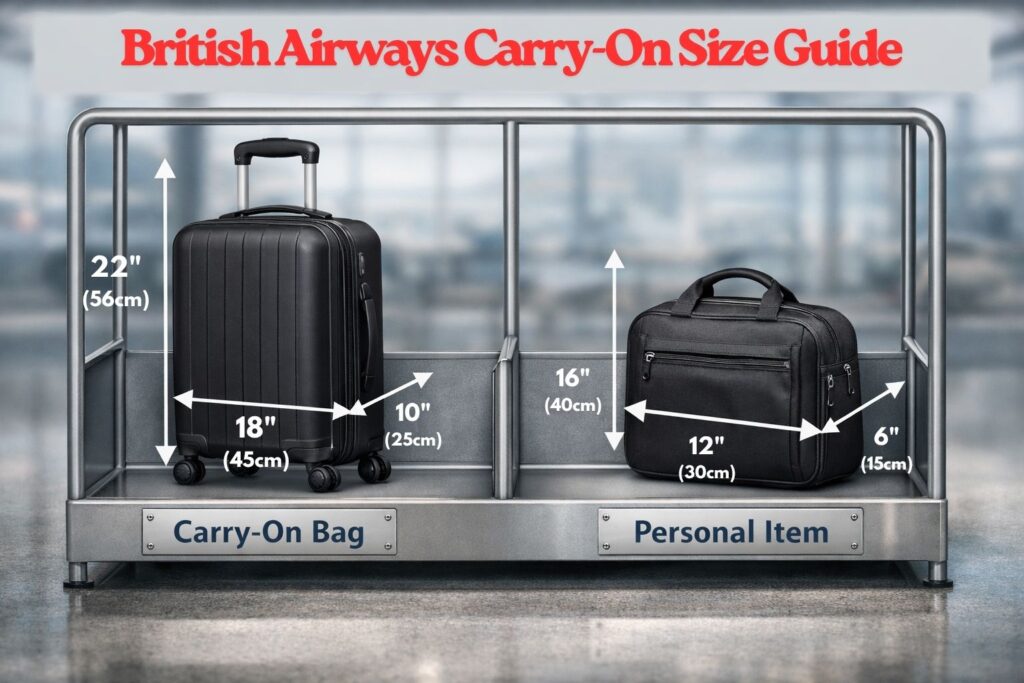 British Airways Carry-On Size