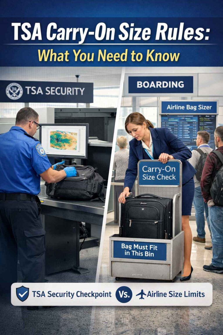 TSA Carry-On Size Rules
