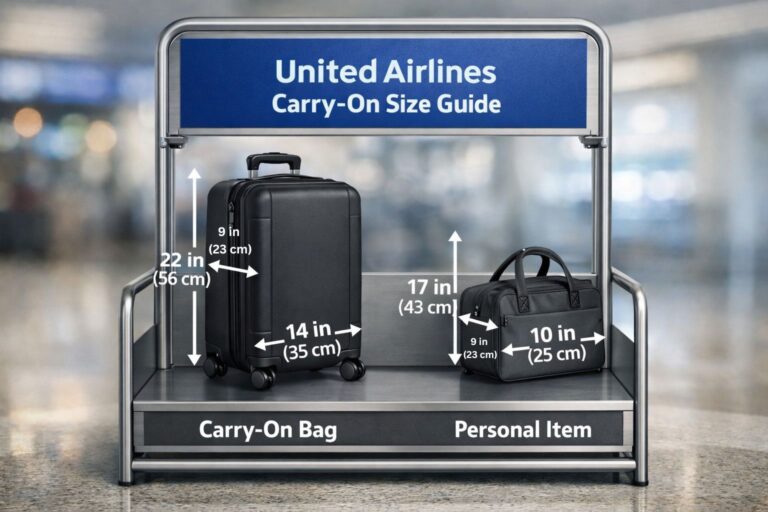 United Airlines Carry-On Size