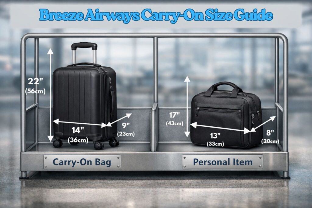 Breeze Airways Carry-On Size