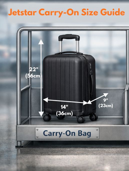 Jetstar Carry-On Size