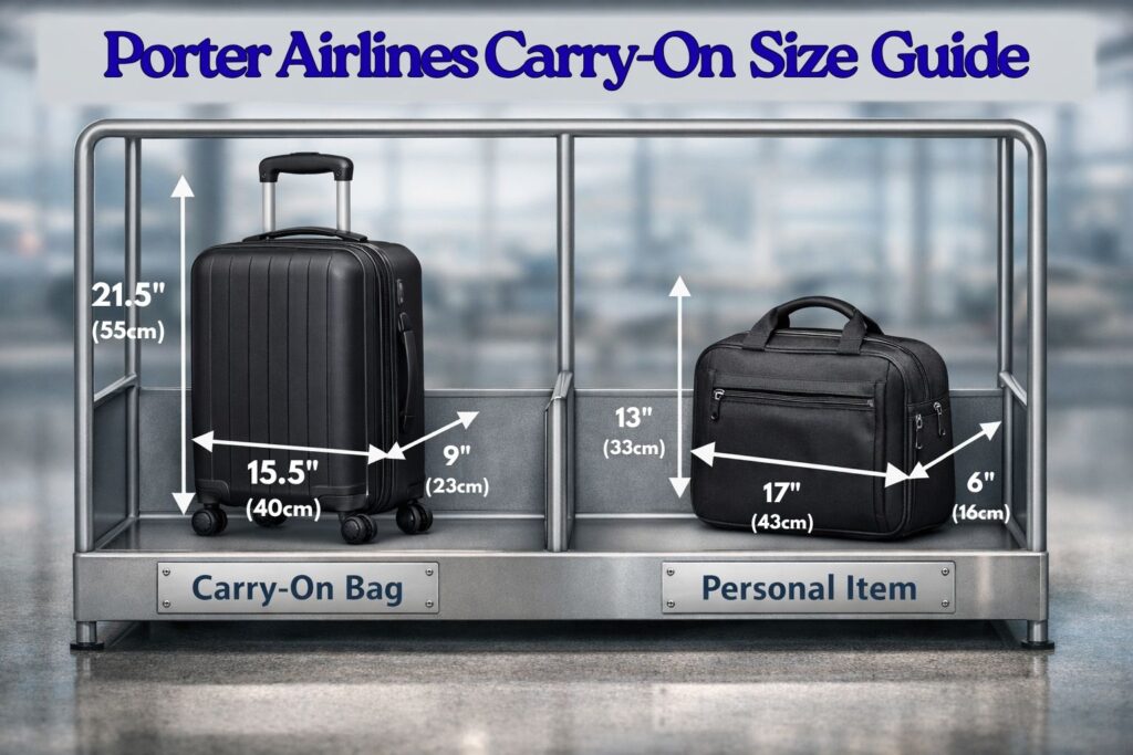 Porter Airlines Carry-On Size
