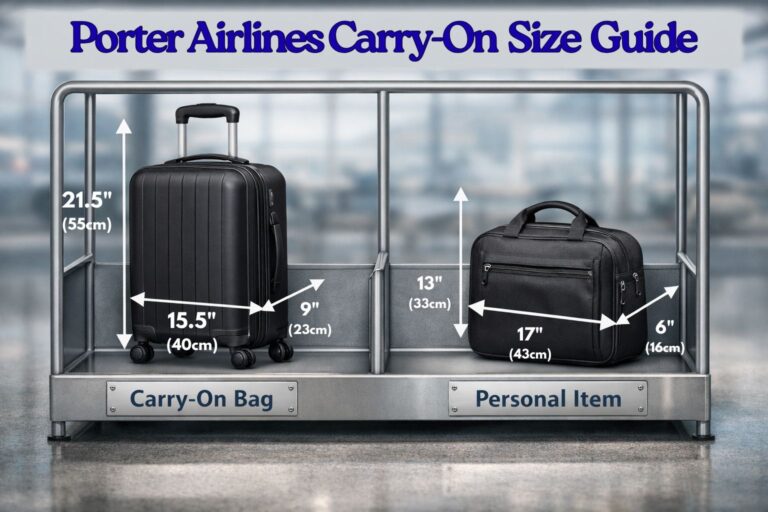 Porter Airlines Carry-On Size