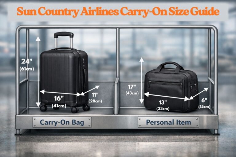 Sun Country Airlines Carry-On Size