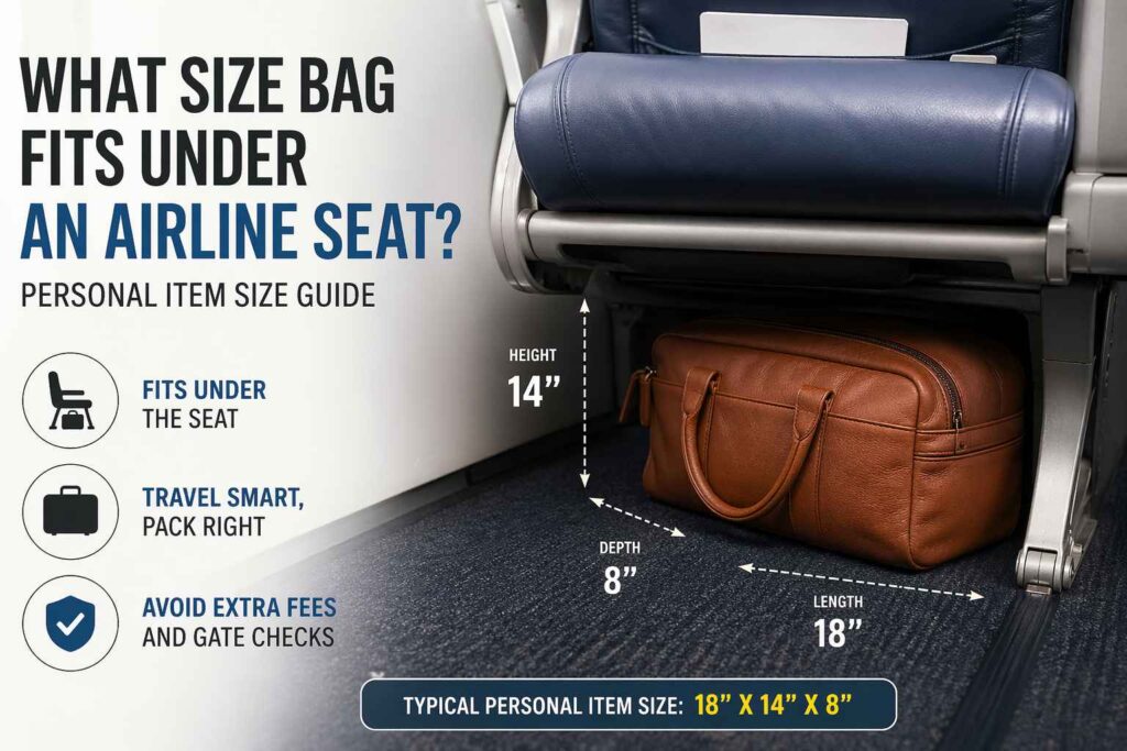 What Size Bag Fits Under an Airline Seat