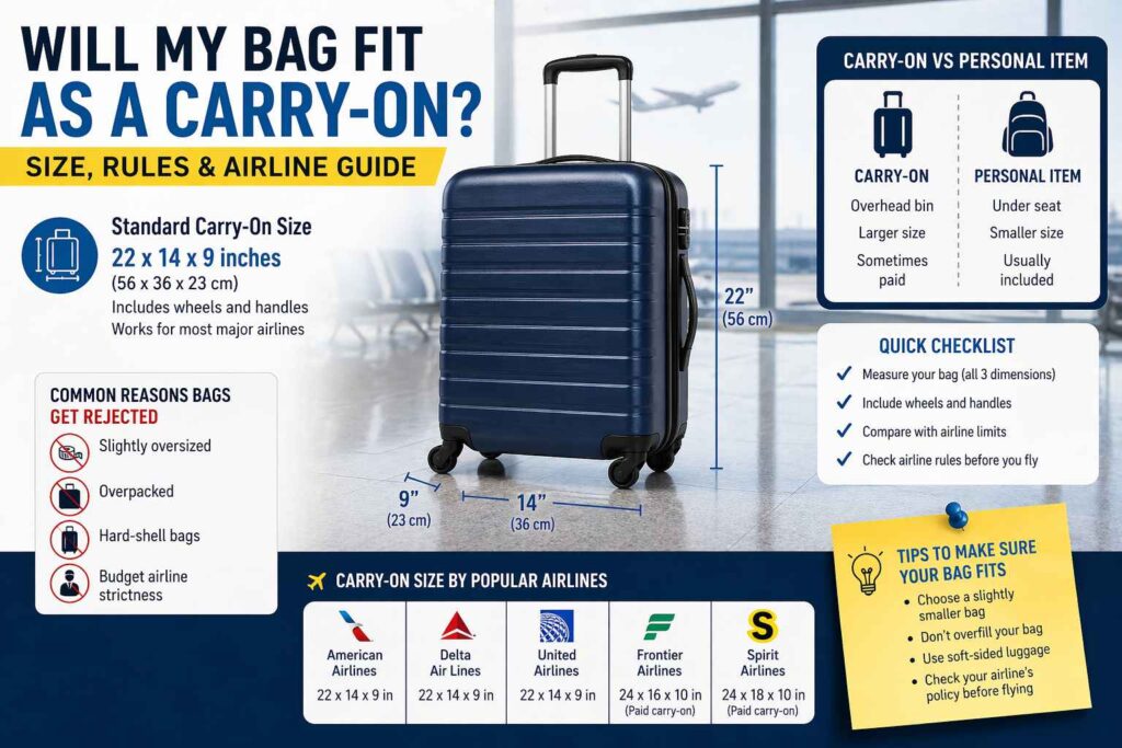 Will My Bag Fit as a Carry-On