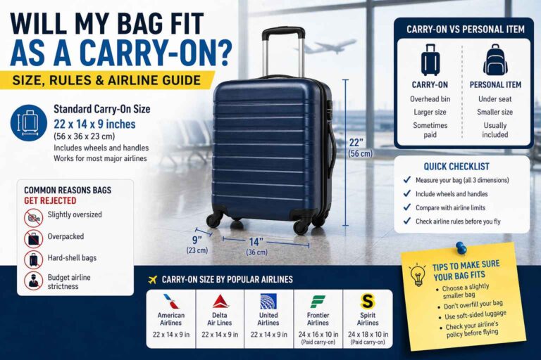 Will My Bag Fit as a Carry-On